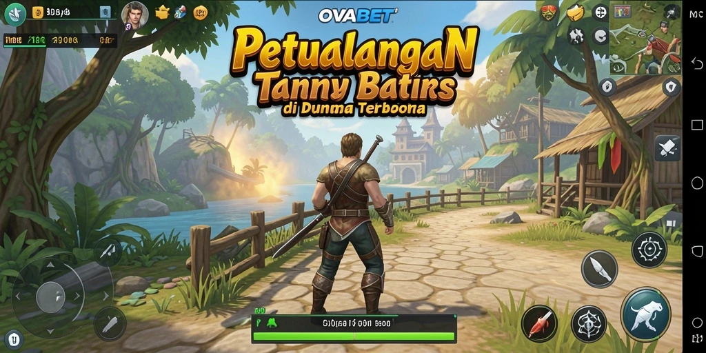 Tangkapan layar gameplay OVABET yang menampilkan dunia terbuka luas.
